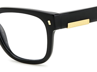 Dsquared2 D2 0074 men Black Squared Eyeglasses