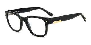 Dsquared2 D2 0074 men Black Squared Eyeglasses