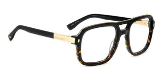 Dsquared2 D2 0087 men Havana Squared Eyeglasses