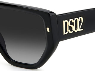 Dsquared2 D2 0088/S men Black Squared Sunglasses