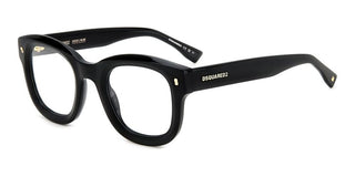 Dsquared2 D2 0091 men Gold Squared Eyeglasses