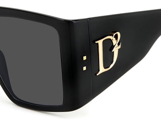 Dsquared2 D2 0096/S women Black Squared Sunglasses