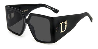 Dsquared2 D2 0096/S women Black Squared Sunglasses