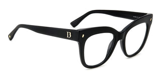 Dsquared2 D2 0098 women Black Squared Eyeglasses