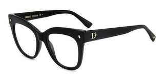 Dsquared2 D2 0098 women Black Squared Eyeglasses