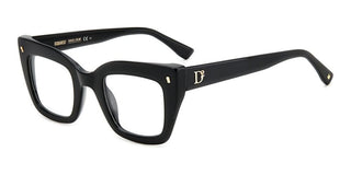 Dsquared2 D2 0099 women Black Squared Eyeglasses