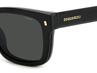 Dsquared2 D2 0100/CS men Black Squared Sunglasses