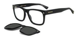 Dsquared2 D2 0100/CS men Black Squared Sunglasses