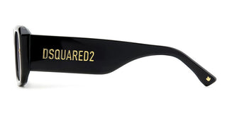 Dsquared2 D2 0107/S men Black Geometric Sunglasses