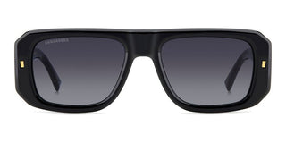 Dsquared2 D2 0107/S men Black Geometric Sunglasses