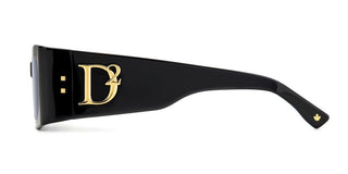 Dsquared2 D2 0109/S women Black Geometric Sunglasses