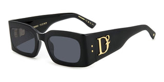 Dsquared2 D2 0109/S women Black Geometric Sunglasses