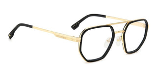 Dsquared2 D2 0111 men Black Geometric Eyeglasses