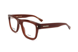 Dsquared2 D2 0114 men Brown Squared Eyeglasses