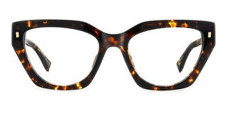 Dsquared2 D2 0117 women Havana Geometric Eyeglasses