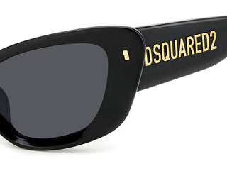 Dsquared2 D2 0118/S women Black Cat Eye Sunglasses