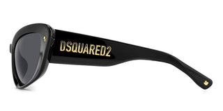 Dsquared2 D2 0118/S women Black Cat Eye Sunglasses