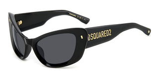 Dsquared2 D2 0118/S women Black Cat Eye Sunglasses