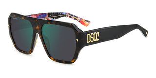 Dsquared2 D2 0128/S men Havana Squared Sunglasses