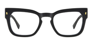 Dsquared2 D2 0129 unisex Black Rectangle Eyeglasses