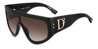 Dsquared2 D2 0149/S women Black Shield Sunglasses