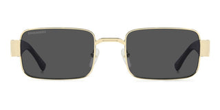 Dsquared2 D2 0156/S men Rose gold Rectangle Sunglasses