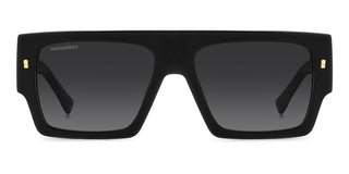 Dsquared2 D2 0165/s Men Black Rectangle Sunglasses