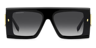 Dsquared2 D2 0169/s Women Black Rectangle Sunglasses