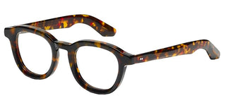 Moscot Dahven Unisex Havana Geometric Eyeglasses