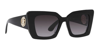 Burberry DAISY BE 4344 women Black Squared Sunglasses