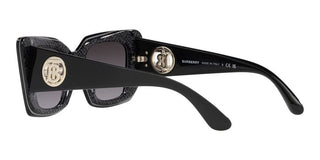 Burberry DAISY BE 4344 women Black Squared Sunglasses