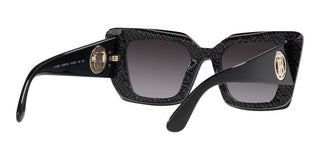 Burberry DAISY BE 4344 women Black Squared Sunglasses