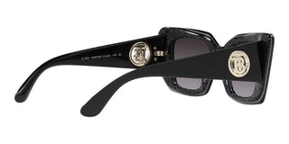 Burberry DAISY BE 4344 women Black Squared Sunglasses