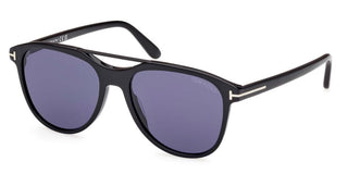 Tom Ford DAMIAN-02 FT 1098 unisex Black Pilot Sunglasses