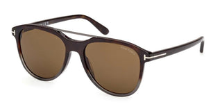 Tom Ford DAMIAN-02 FT 1098 unisex Brown Pilot Sunglasses