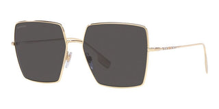 Burberry DAPHNE BE 3133 women Gold Geometric Sunglasses