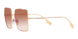 Burberry DAPHNE BE 3133 women Rose gold Geometric Sunglasses