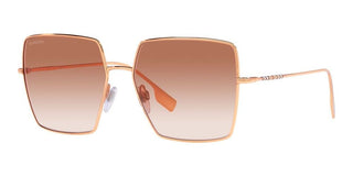 Burberry DAPHNE BE 3133 women Rose gold Geometric Sunglasses