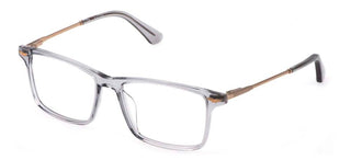 Police DART. 1 VPLD92 unisex Grey Geometric Eyeglasses