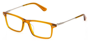 Police DART. 1 VPLD92 unisex Orange Geometric Eyeglasses