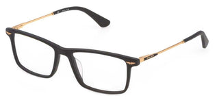 Police DART. 1 VPLD92 unisex Black Geometric Eyeglasses