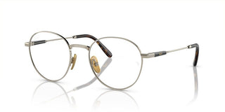 Ray-Ban DAVID TITANIUM RX 8782 unisex Gold Round Eyeglasses