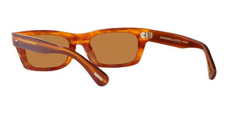 Oliver Peoples DAVRI OV 5510SU unisex Brown Geometric Sunglasses