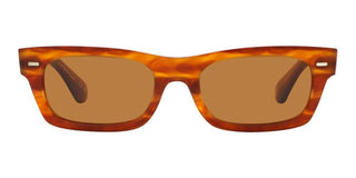 Oliver Peoples DAVRI OV 5510SU unisex Brown Geometric Sunglasses