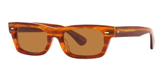 Oliver Peoples DAVRI OV 5510SU unisex Brown Geometric Sunglasses