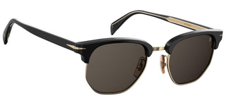 David Beckham DB 1002/S men Black Geometric Sunglasses