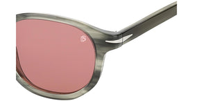 David Beckham DB 1007/S men Grey Round Sunglasses