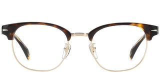 David Beckham DB 1012 men Havana Geometric Eyeglasses