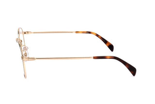 David Beckham DB 1015 men Gold Round Eyeglasses