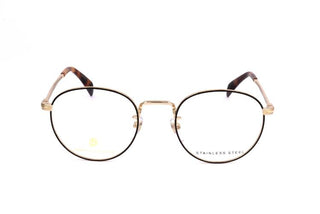 David Beckham DB 1015 men Gold Round Eyeglasses